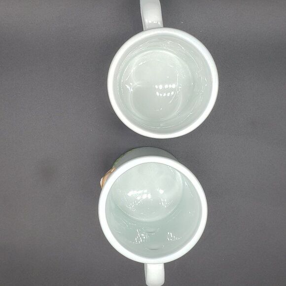 Norcrest Japan Powder Blue 3D Teddy Bear Balloons Mugs & Lidded Trinket Jar Set - Picture 14 of 16